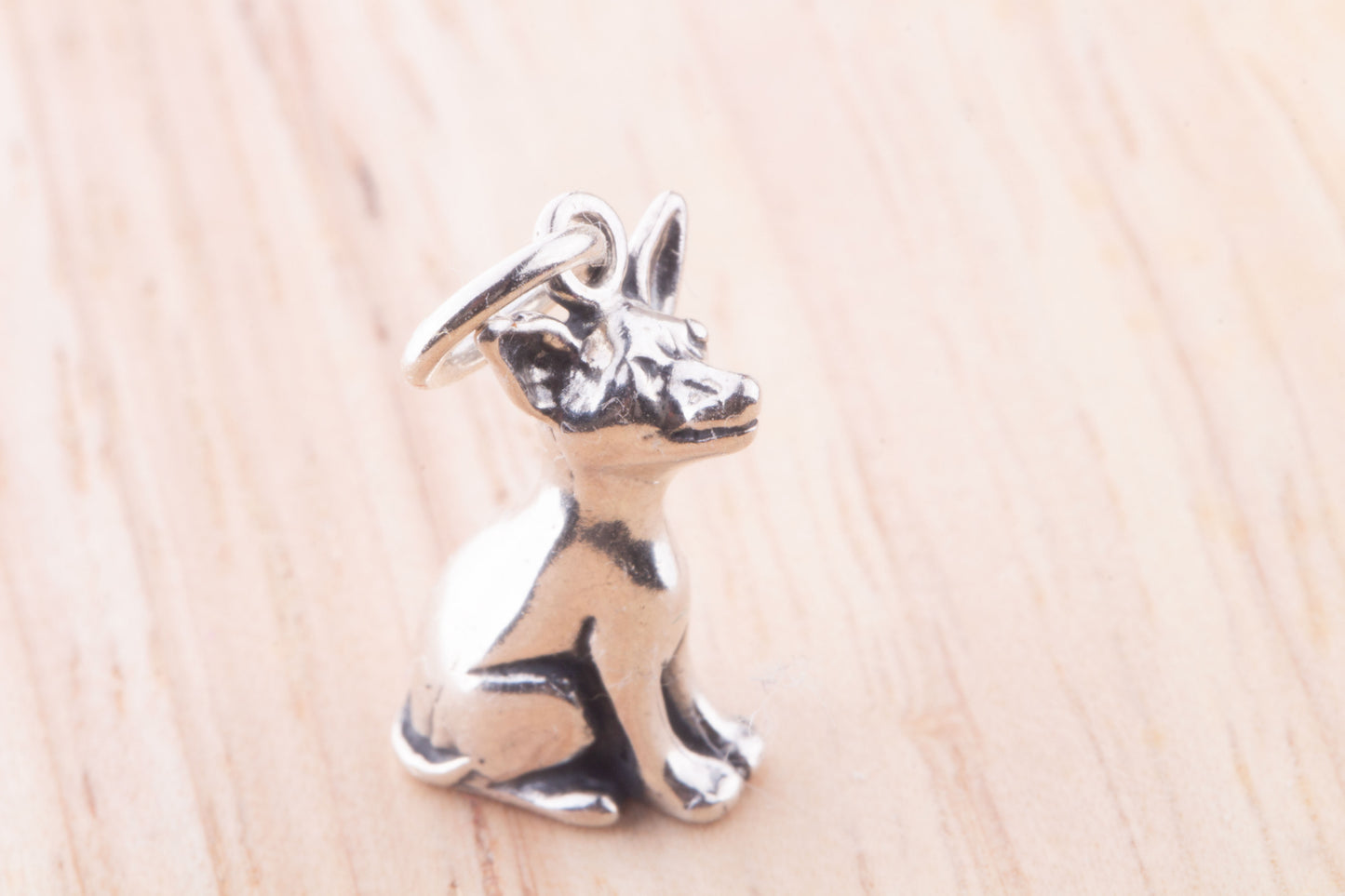 Chihuahua Sterling Silver Charm, Dog Lover Gift, Permanent Jewelry Charm, For Charm Bracelet