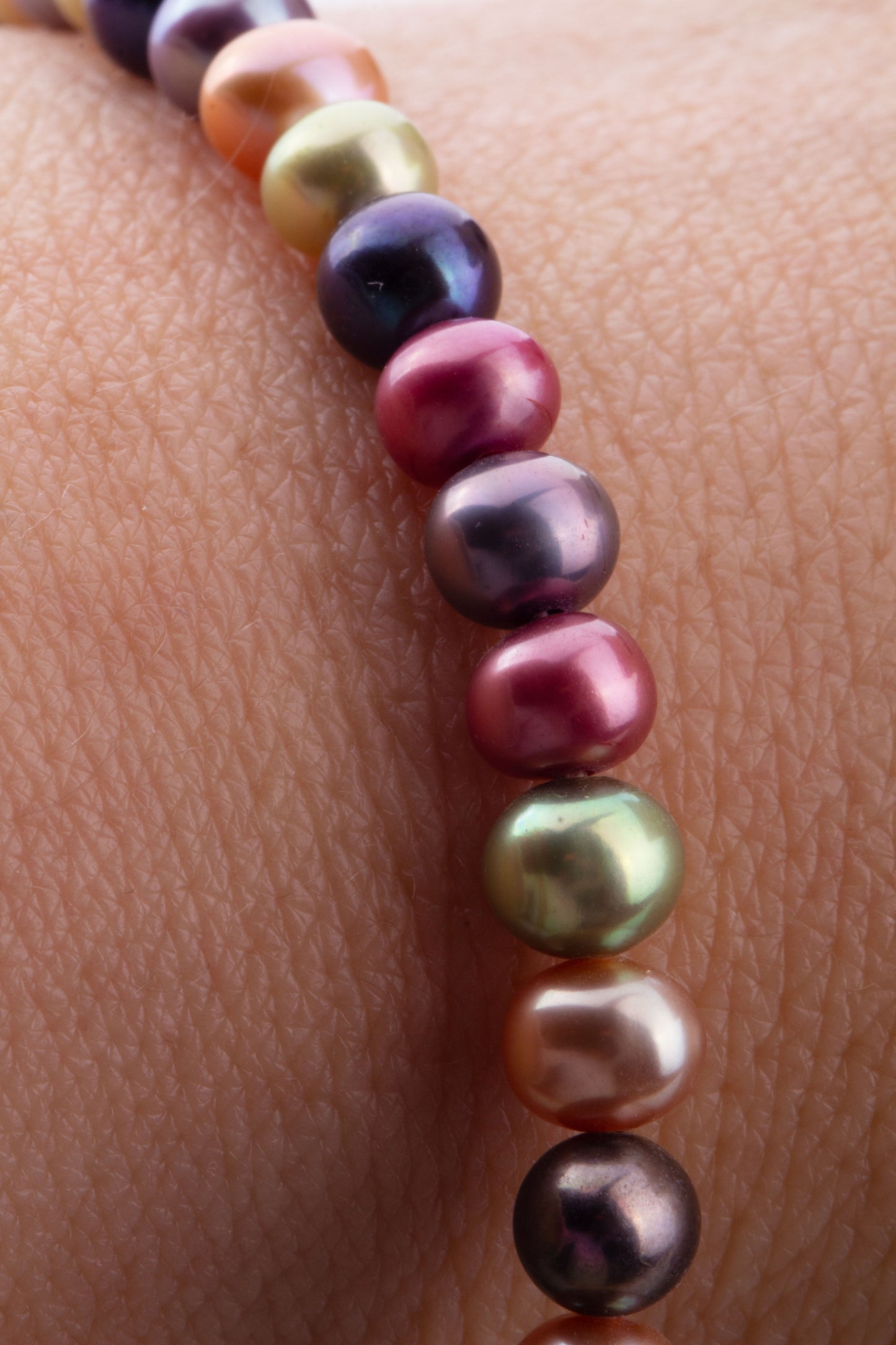 5mm-6mm Vibrant Multicolor Freshwater Pearl Strand, Natural Pearls, Loose Pearls, Semi Precious Gemstones, Center Drilled Pearl, 16 inch