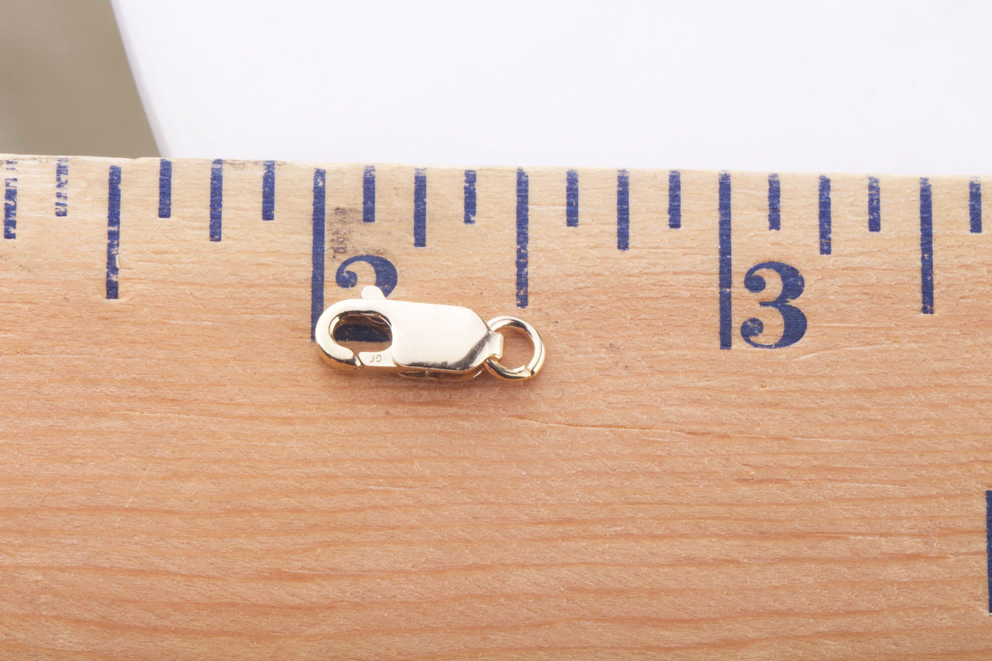 Set of 5 - 4.5mm x 12mm Gold Filled, Sterling Silver Lobster Clasp, Oval Lobster Clasp, For Permanent Jewelry, 12mm Oval Hook